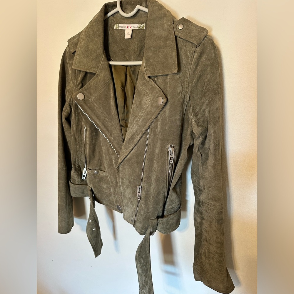 Chelsea & Violet Suede Jacket